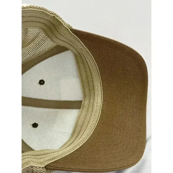 Mens Columbia PFG Mesh Tree Flag Ball Cap Hat Delta Brown L/XL Flexfit. Outdoor - Picture 6 of 8
